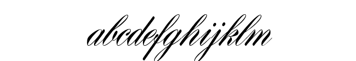 HistoricScriptOpti Font LOWERCASE