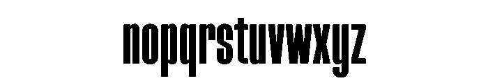 Historic Font LOWERCASE