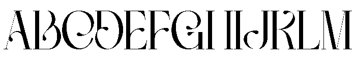 Historical Aesthetic Demo Regular Font UPPERCASE