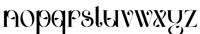 Historical Aesthetic Demo Regular Font LOWERCASE