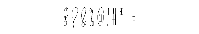 History Birthday Font OTHER CHARS