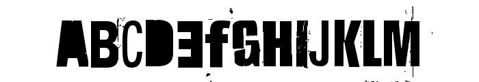 Hit me, punk! 09 Font UPPERCASE