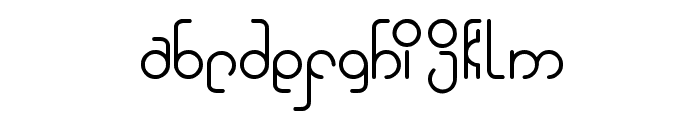 high in love Font LOWERCASE