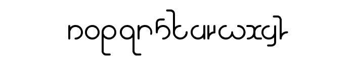 high in love Font LOWERCASE
