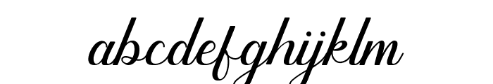 highbury Font LOWERCASE