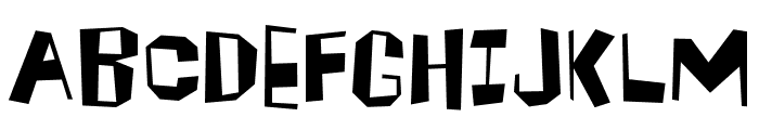 Brickhouse Font UPPERCASE