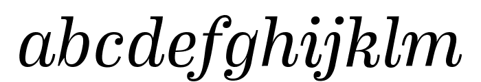 Eames Black Regular Italic Font LOWERCASE