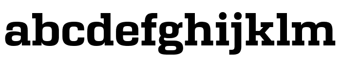 Girard Fonts Slab Regular Light Bold Font LOWERCASE