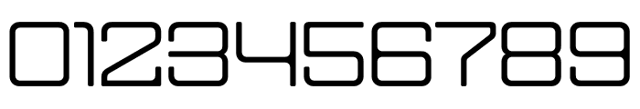 House 3009 Spaceage Light Alpha Regular Font OTHER CHARS