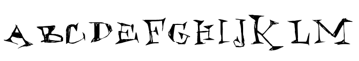 Kathouse Font UPPERCASE
