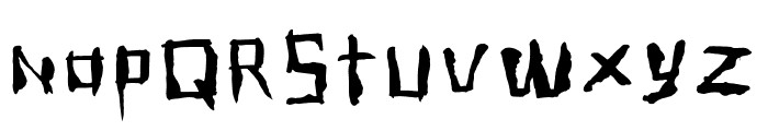Messyhouse Font LOWERCASE