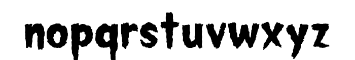 Monster Fonts Spookhouse Font LOWERCASE