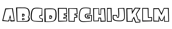 Rat Fink Fonts Gothic Font LOWERCASE