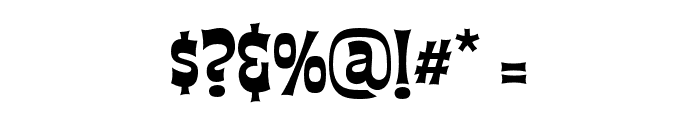 Tiki Type Magic Font OTHER CHARS