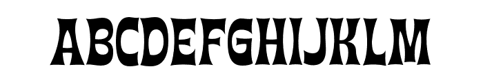 Tiki Type Magic Font UPPERCASE