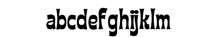 Tiki Type Magic Font LOWERCASE