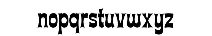 Tiki Type Magic Font LOWERCASE