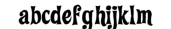 Tiki Type Surf Font LOWERCASE