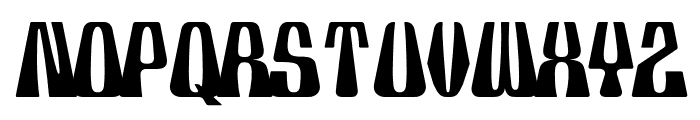 Tiki Type Wood Font UPPERCASE