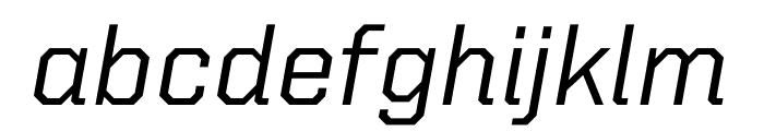 United Italic Regular Thin Medium Italic Font LOWERCASE