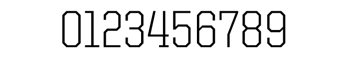 United Serif Semi Condensed Thin Regular Font OTHER CHARS