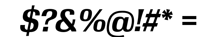 Velo Sans Text Bold Italic Font OTHER CHARS