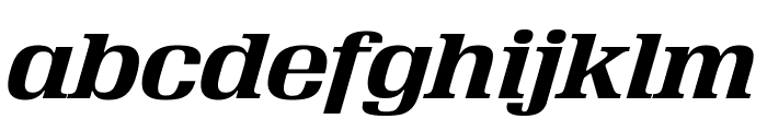 Velo Serif Display Thin Bold Italic Font LOWERCASE