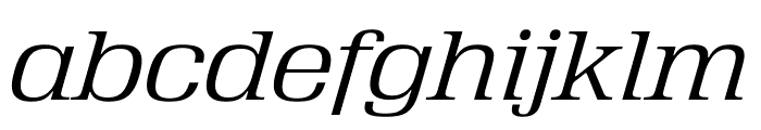 Velo Serif Display Thin Book Italic Font LOWERCASE