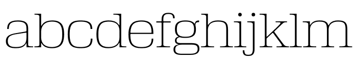 Velo Serif Display Thin Light Font LOWERCASE