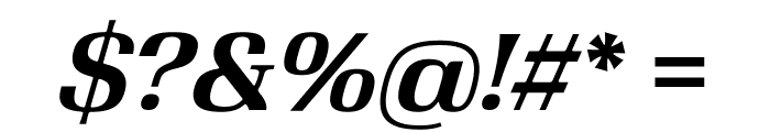Velo Serif Display Thin Medium Italic Font OTHER CHARS