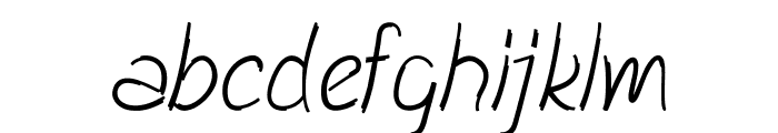 Hiddico Font LOWERCASE