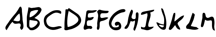 Hinto Regular Font UPPERCASE