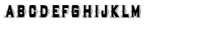 Highboy Ornate Font UPPERCASE