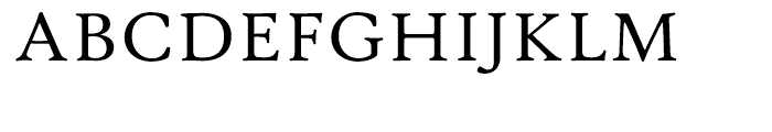Hightower Text Roman SC Font UPPERCASE