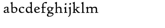 Hightower Text Roman Font LOWERCASE