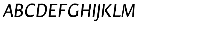 Hildegard Italic Font UPPERCASE