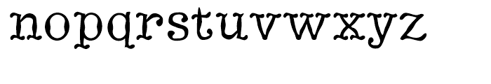 Hippity Dippity Regular Font LOWERCASE