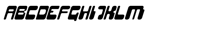 Hiro Italic Font UPPERCASE