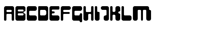 Hiro Regular Font UPPERCASE
