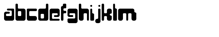 Hiro Regular Font LOWERCASE