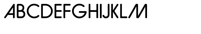Hiruko Light Alternate Font UPPERCASE