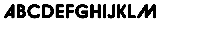 Hiruko Pro Black Alternate Font UPPERCASE