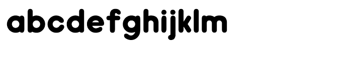 Hiruko Pro Bold Font LOWERCASE