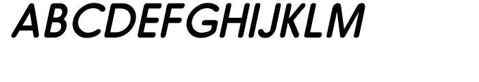 Hiruko Pro Book Oblique Font UPPERCASE