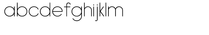 Hiruko Pro Extra Light Alternate Font LOWERCASE
