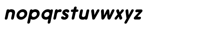 Hiruko Pro Regular Oblique Font LOWERCASE