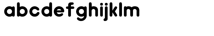 Hiruko Regular Alternate Font LOWERCASE