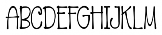 HiTone Regular Font UPPERCASE