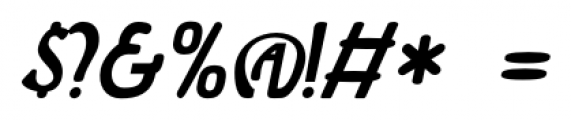 Himmelblau Italic Font OTHER CHARS