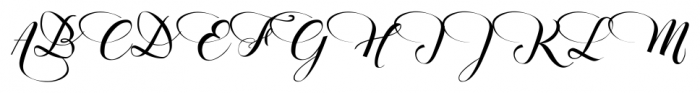 Hinzatis simple Font UPPERCASE